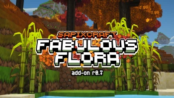 Fabulous Flora add-on r0.7 with yellow, orange, and red poplar lush leaves
