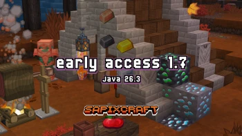 Sapixcraft 26.3 r1.7 - Sulfur Cubes update