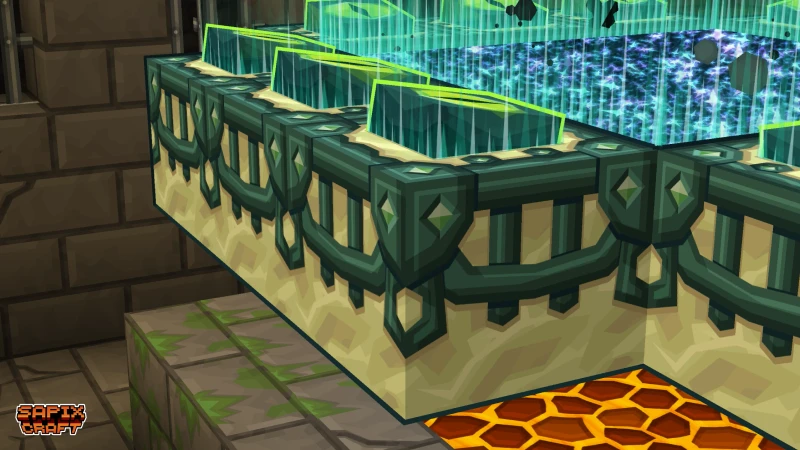 Pretty Portals add-on - End Portal frame sides with glow