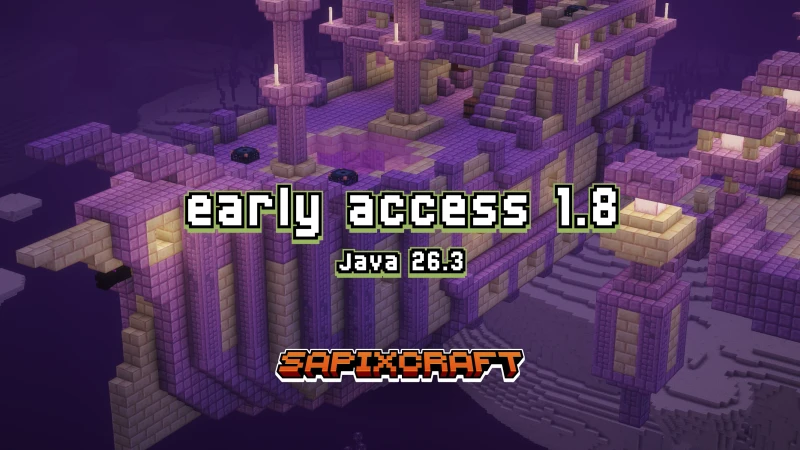Sapixcraft 26.3 r1.8 - The End Update