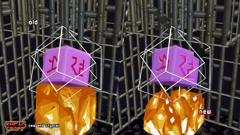 Reworked End Crystal, old vs new