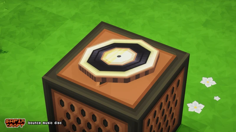 Bounce music disc item