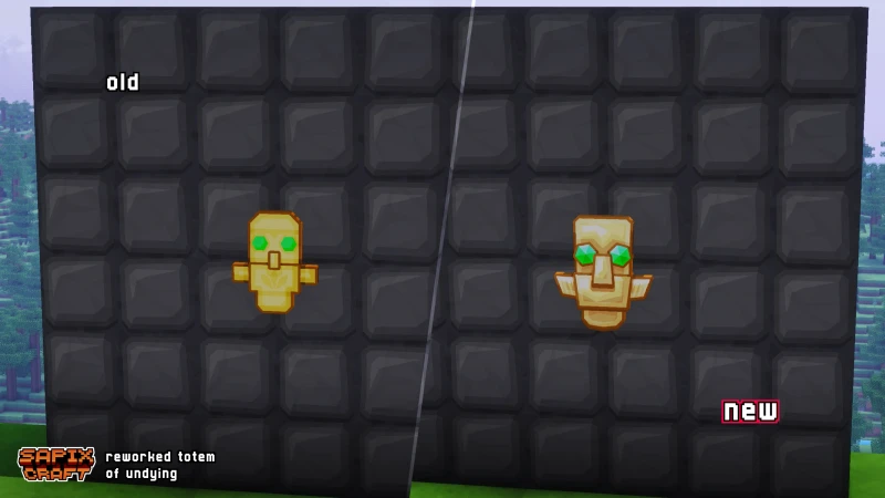 Reworked Totem of Undying, old vs new