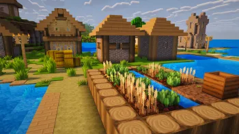 Sapixcraft with custom Complementary Reimagined shader settings applied