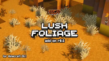 Lush Foliage add-on r0.6 featuring new dry grass variants