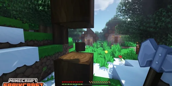 Sapixcraft POV: chopping wood