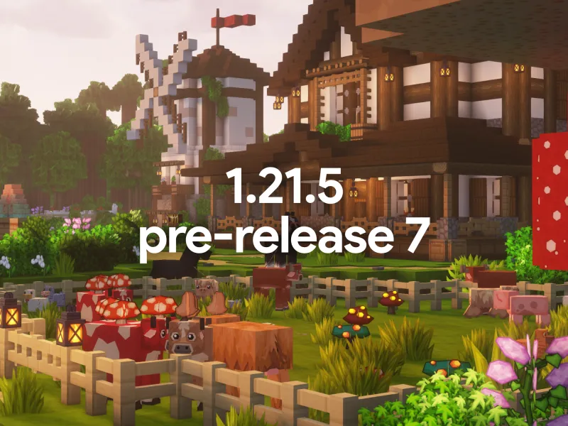 Sapixcraft Java 1.21.5 update featuring warm and cold animal variants and copper grates